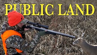 STALKING DEER WITH A MUZZLELOADER! Late Season Deer Hunting