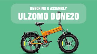 ULZOMO DUNE20 UNBOXING & ASSEMBLY