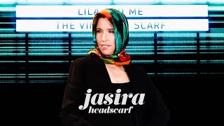 How to tie a scarf - Jasira headscarf #scarf #howto