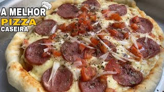 COMO FAZER A MELHOR PIZZA CASEIRA! RÁPIDA, SUPER FÁCIL E GOSTOSA! | Na Cozinha Contigo