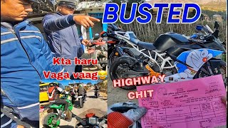 SATURDAY RIDE GONE WRONG😭|BUSTED AT HIGHWAY 🥹|KAVRE PANCHKHAAL