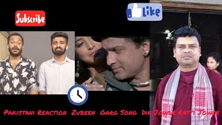 Din Jowle Ratti Jowle Zubeen Garg Song Pakistani Reaction Usama & Khizar