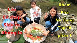 làm nồi lẩu cá chép siêu to khổng lồ | make a giant hotpot Fish | Super Chef VN