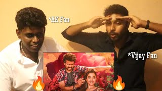 Ranjithame Lyric Song (Tamil) REACTION By Malaysia Thala & Thalapathy Fans | Thalapathy Vijay 🔥