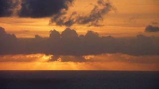 Sunset from Colombier (St-Barth) time lapse