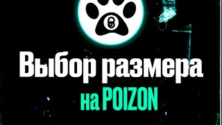 Подбираем свой размер на Poizon | 3 гайд dewu