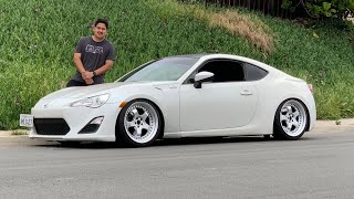 Painting ESR wheels on Calvin’s FRS