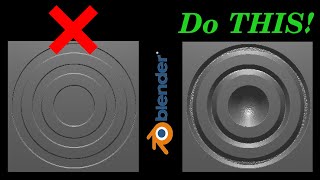 Do THIS for smoother height map in Blender