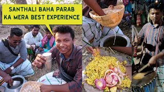 Celebrating Santhali Baha Parab with Rice Beer, Chicken Khichdi & Tamak