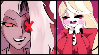 Vaggie x Charlie |  Hazbin Hotel Comic Dub