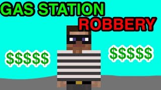 I got ROBBED at a GAS STATION IN MINECRAFT