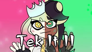 Tek It II animation meme | medibang paint + flipaclip | Splatoon Off The Hook