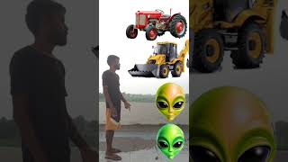 Tractor, jcb, roller,alto vfx funny video YouTube shorts #shorts