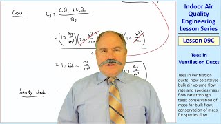 IAQ Engineering Lesson 09C: Tees in Ventilation Ducts