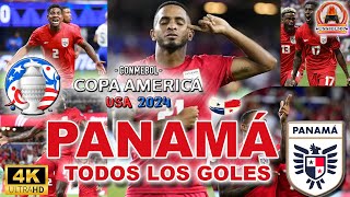 🇵🇦 Panamá / ⚽️ Todos los goles de la COPA AMÉRICA 2024 #panama #golespanama