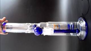 41cm color glass water pipes glass bongs oil rigs