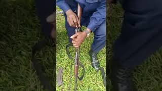 How to properly disassemble the Kalashnikov from Africa.