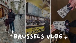 Brussels VLOG: Belgian Fries, Chocolate making, beer tasting, and exploring!