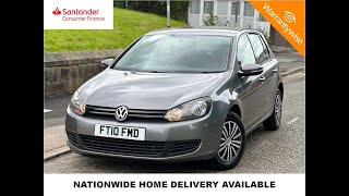 2010 Volkswagen VW Golf 1.6 TDI S Euro 5 5dr, FT10FMD - Premier Car Sales Ltd, Preston