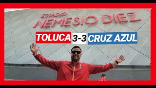 CRUZAZULEADA en el INFIERNO 🔥👹 - Toluca vs Cruz Azul 3-3