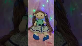 Bonequinha #bonequinha #bonecadepano #doll #presente #artesanato #euquefiz