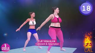 1 Minute Workout  708 :  Zumba Dance for Weight Loss