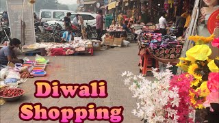 SHOPPING TIME 🛍 ।Diwali Vlog।Indian Vlogger Deep