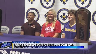 opelousas Catholic signings