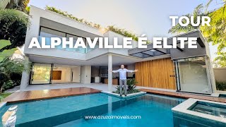 CASA DE 10 MILHÕES À VENDA | Casa à venda no condomínio Alphaville Barra da Tijuca | Azuza Imóveis