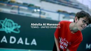 #MeetTheDetermined Abdulla Al Mansouri – Tennis Unified Doubles