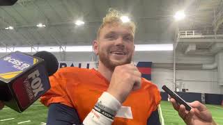 Virginia QB Brennan Armstrong on the offense’s struggles, moving on to Duke