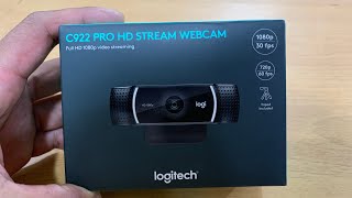 Unboxing C922 Pro HD Stream Webcam