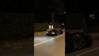 Prince of Qatar driving around in Monaco #shorts #viral #qatar #prince #bugatti #chiron