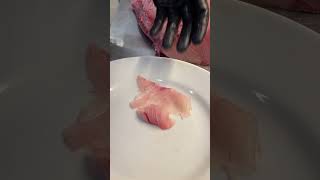 Sfilettiamo una ricciola di 30 Kg  #cuttingfishvideo #cuttingskills #seafood