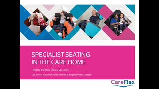 Specialist Seating in the Care/Nursing Home Environment