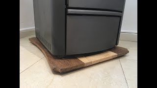 Base de madera para estufa de pellet