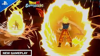 DRAGON BALL Sparking! Zero: NEW DBS SSJ Goku VS Super Perfect Cell & Vegeta GAMEPLAY! (DEMO)