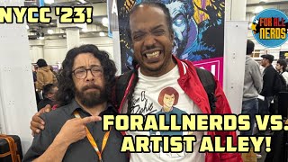 FORALLNERDS Attacks Artist Alley at NYCC '23!