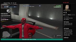 GTA ONLINE - CHOOSDAY CHILL STREAM..HAPPY HALLOWEEN..!!?? PS4..HERE WEE FCKN GO KAOS..P