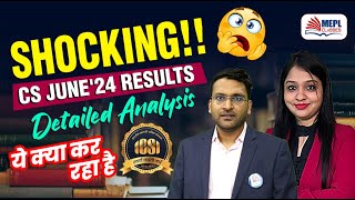 CS June'24 RESULTS DETAILED ANALYSIS 📝Will SHOCK You 😱 | MEPL- Dipak Agarwal Sir