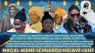 Edition 2024 : Magal Mame Seynabou Ndiaye sant Soxna Diarra Bousso