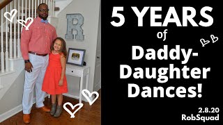 5 Years of Daddy-Daughter Dances!