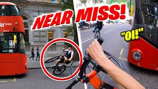 Hitting INSANE Gaps & SWERVES In The City! *CLOSE CALLS*