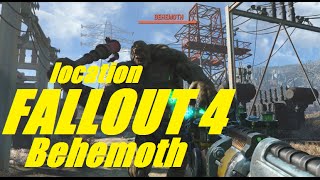 Fallout 4 Behemoth Boss Location (DONT GET MAD OR RITO)