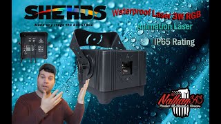 Shehds 3W RGB Waterproof 3D Laser