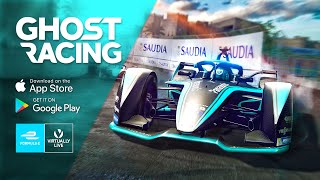 ghost racing formula e gameplay | ABB FIA Formula E Championship | formula one racing car!