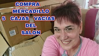 💸Compra MERCADILLO , 5 cajas de decoracion SALON😰