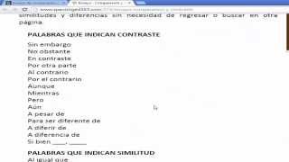 Ensayo comparación y contraste - GED EN ESPAÑOL