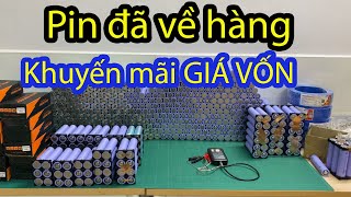 KHUYẾN MÃI BÁN GIÁ CỰC RẺ - PIN LITHIUM KÍCH ĐIỆN