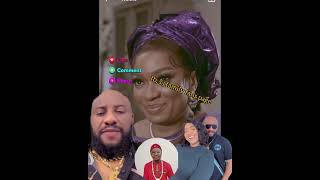 Yul-edochie and Judy Austin in Shøck as Queen May Edochie is for Doha international Award listen